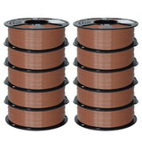 GEEETECH PLA 3D Printer Filament 1.75mm, 1kg Spool, 10 Rolls Bundle