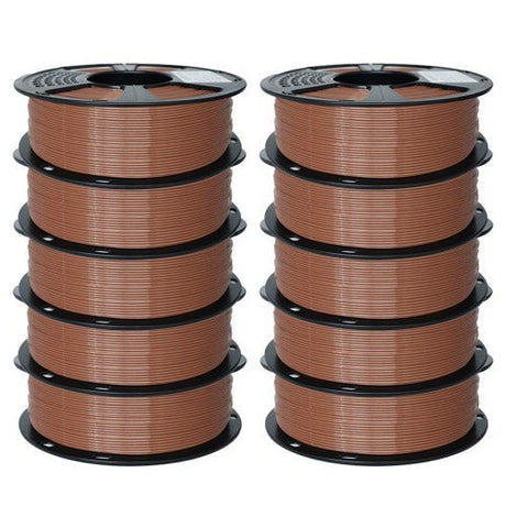 GEEETECH PLA 3D Printer Filament 1.75mm, 1kg Spool, 10 Rolls Bundle