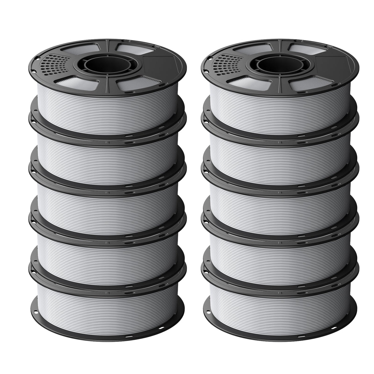GEEETECH PLA 3D Printer Filament 1.75mm, 1kg Spool, 10 Rolls Bundle