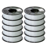 GEEETECH PLA 3D Printer Filament 1.75mm, 1kg Spool, 10 Rolls Bundle