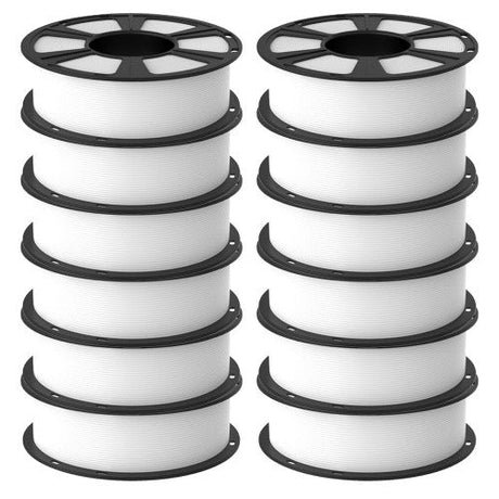 GEEETECH PLA 3D Printer Filament 1.75mm, 1kg Spool, 12 Rolls Bundle