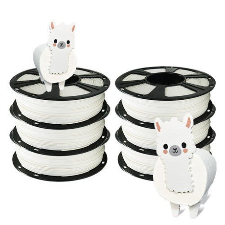 GEEETECH PLA 3D Printer Filament 1.75mm, 1kg Spool, 6 Rolls Bundle