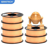 GEEETECH PLA 3D Printer Filament 1.75mm, 1kg Spool, 6 Rolls Bundle