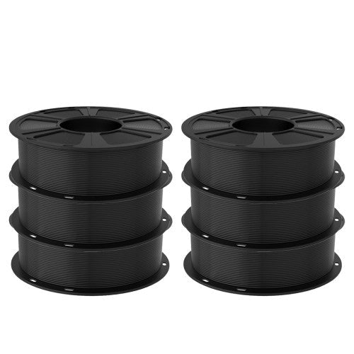 GEEETECH PLA 3D Printer Filament 1.75mm, 1kg Spool, 6 Rolls Bundle