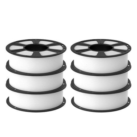 GEEETECH PLA 3D Printer Filament 1.75mm, 1kg Spool, 6 Rolls Bundle