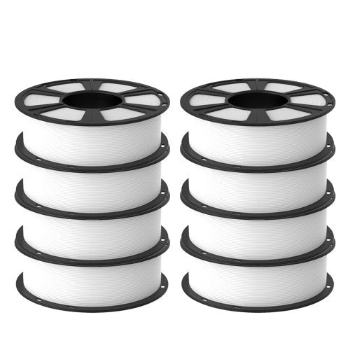 GEEETECH PLA 3D Printer Filament 1.75mm, 1kg Spool, 8 Rolls Bundle