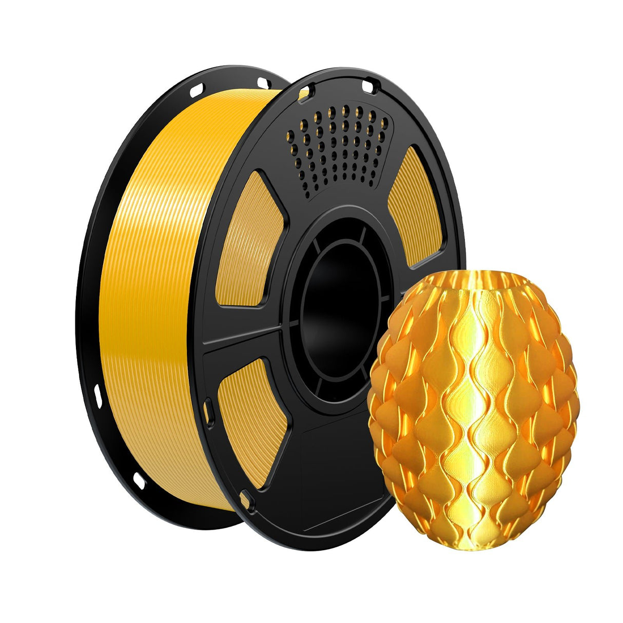 GEEETECH PLA Silk 3D Printer Filament 1.75mm, 1kg Spool