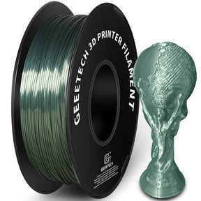 GEEETECH dark green silk PLA Filament 1 Spool