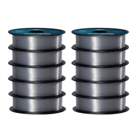 GEEETECH Silk PLA 3D Printer Filament 1.75mm, 1kg Spool, 10 Rolls Bundle