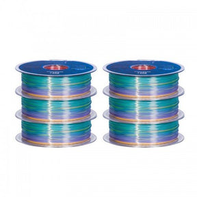 GEEETECH Silk PLA 3D Printer Filament 1.75mm, 1kg Spool, 6 Rolls Bundle
