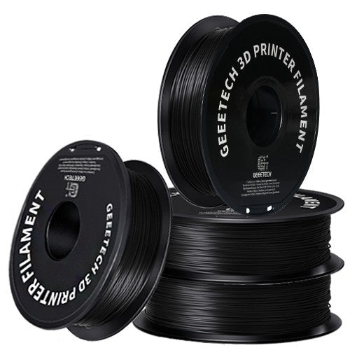 GEEETECH Silk PLA 3D Printer Filament 1.75mm, 1kg Spool,4 Rolls Bundle