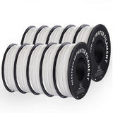 GEEETECH TPU 3D Printer Filament 1.75mm, 1kg Spool, 10 Rolls Bundle