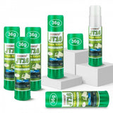GEEETECH Water Soluble Glue Stick for 3D Printing Build Plate, 6 pcs