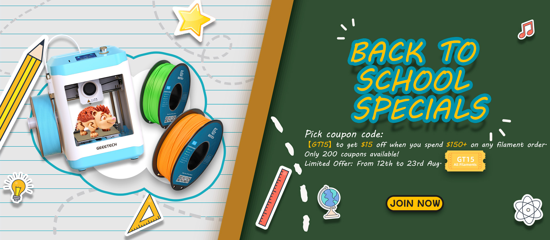 Back to School Specials 2025