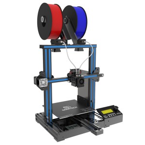 Geeetech A10M Mix-Color Printing, Filament Detector and Break-resuming Function, Updated 3mm Hotbed