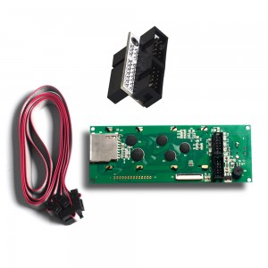 Sanguinololu Board Reprap LCD2004 controller and adapter