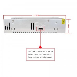 24V 15A DC power supply for A10 A10M A10T A20 A20M A20T