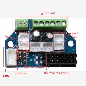 V4.0 Small Circuit Board Extruder Extension Board A10 Pro/M/T A20/M/T A30 Pro/M/T