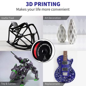 PETG Red 3D Printer Filament 1.75mm 1kg/roll