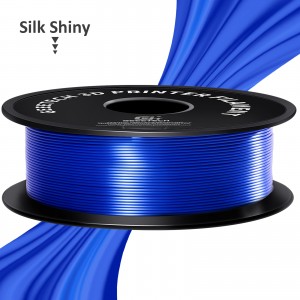 PLA Silk Royal Blue  3D Printer Filament 1.75mm 1kg/roll
