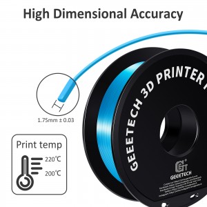 PLA  Silky Sky Blue 3D Printer Filament 1.75mm 1kg/roll