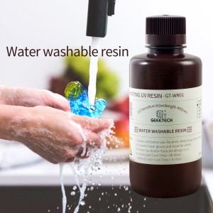 Green Resin, Geeetech UV 405nm Rapid Resin, Water Washable, for LCD/DLP/SLA 3D Printers, 500 ml