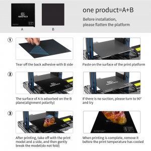 A10Pro A10M A10T Magnetic Flexible Removable Printing Platform