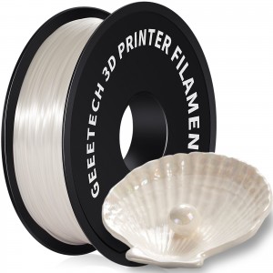 PLA Silk White  3D Printer Filament 1.75mm 1kg/roll