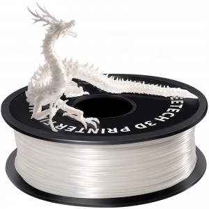 PLA Silk White  3D Printer Filament 1.75mm 1kg/roll