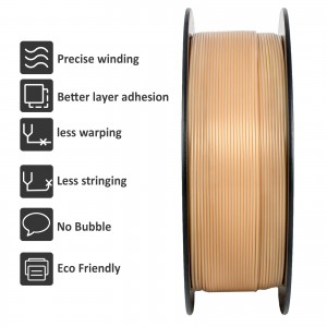 PLA Sand Gold  3D printer Filament 1.75mm 1kg/roll