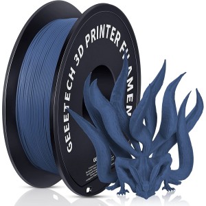 PLA Matte Blue 3D Printer Filament 1.75mm 1kg/roll