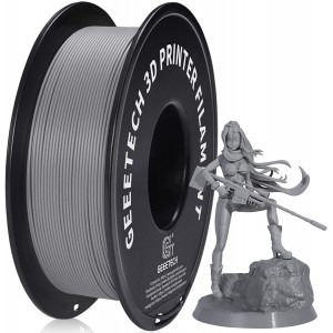 PLA  Matte Grey 3D Printer Filament 1.75mm 1kg/roll