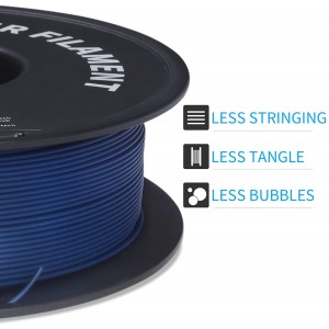 PLA Matte Navy Blue 3D Printer Filament 1.75mm 1kg/roll