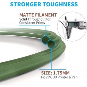 Geeetech Matte Olive Green PLA  Filament 1.75mm 1kg/roll