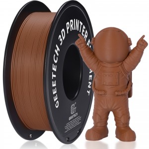 PLA Matte Brown 3D Printer Filament 1.75mm 1kg/roll