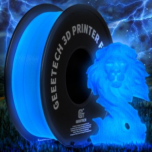Geeetech Luminous Blue PLA 1.75mm Glow in the Dark