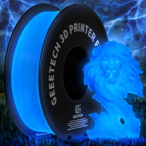 PLA Luminous Blue 3D Printer Filament 1.75mm 1kg/roll