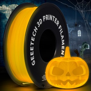 PLA  Luminous Yellow 3D Printer Filament 1.75mm 1kg/roll