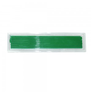 3D Pen Filament 1.75mm PLA Green, Length 250mm x 50pcs