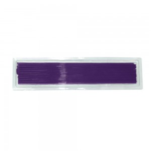 3D Pen Filament 1.75mm PLA Purple, Length 250mm x 50pcs