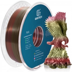 PLA  Silk bronze rainbow 3D Printer Filament 1.75mm 1kg/roll