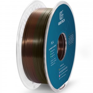 PLA  Silk bronze rainbow 3D Printer Filament 1.75mm 1kg/roll