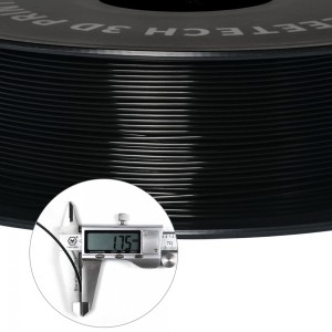 {4KG} PETG Black 3D Printer Filament 1.75mm 1kg/roll