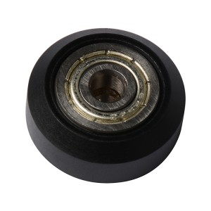 10 pcs x Rubberized Bearing Pulley