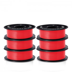 {6KG}PLA Red 3D Printer Filament 1.75mm 1kg/roll