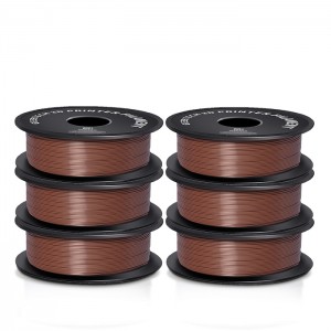 {6KG}PLA Brown 3D Printer Filament 1.75mm 1kg/roll