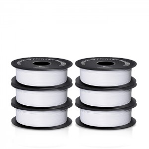 {6KG} PETG White 3D Printer Filament 1.75mm 1kg/roll