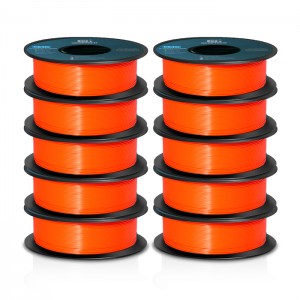 {10KG} PETG Orange 3D Printer Filament 1.75mm 1kg/roll