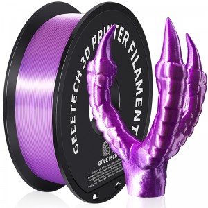 PLA Silk  Purple  3D Printer Filament 1.75mm 1kg/roll