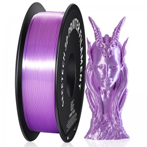 PLA Silk  Purple  3D Printer Filament 1.75mm 1kg/roll